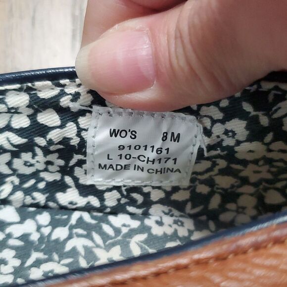 Sperry Top Sider Leather Shoes Size 8 Women's Loafers Patent Round Toe - Picture 2 of 8